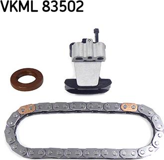 SKF VKML 83502 - Комплект ланцюга приводу распредвала autocars.com.ua