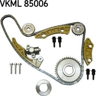 SKF VKML 85006 - Комплект ланцюга приводу распредвала autocars.com.ua