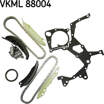 SKF VKML 88004 - Комплект ланцюга приводу распредвала autocars.com.ua