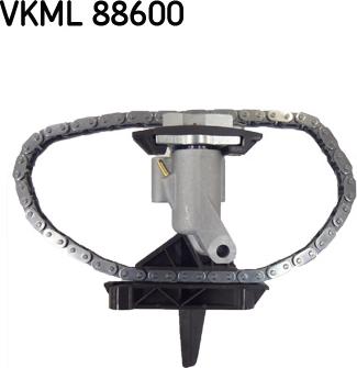 SKF VKML 88600 - Комплект ланцюг натягувач autocars.com.ua