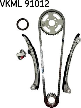SKF VKML 91012 - Комплект ланцюга приводу распредвала autocars.com.ua