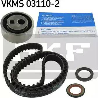 SKF VKMS 03110-2 - Комплект ремня ГРМ autodnr.net