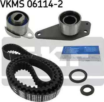 SKF VKMS 06114-2 - Комплект ременя ГРМ autocars.com.ua
