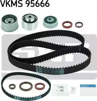 SKF VKMS 95666 - Комплект ремня ГРМ avtokuzovplus.com.ua