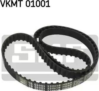 SKF VKMT 01001 - Ремінь ГРМ autocars.com.ua