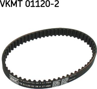 SKF VKMT 01120-2 - Зубчатый ремень ГРМ avtokuzovplus.com.ua