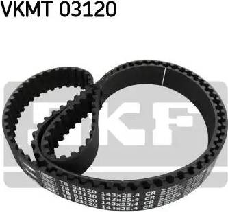 SKF VKMT 03120 - Зубчатый ремень ГРМ autodnr.net