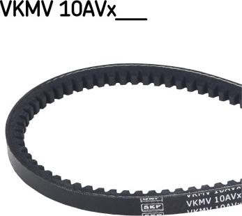 SKF VKMV 10AVx1000 - Клиновой ремень, поперечные рёбра autodnr.net