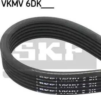 SKF VKMV 6DK1225 - Поликлиновой ремень autodnr.net