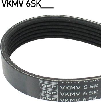 SKF VKMV 6SK1023 - Поликлиновой ремень autodnr.net