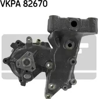 SKF VKPA 82670 - Водяний насос autocars.com.ua