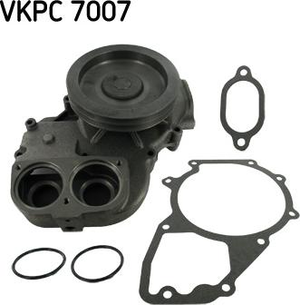 SKF VKPC 7007 - Водяний насос autocars.com.ua