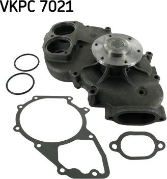 SKF VKPC 7021 - Водяний насос autocars.com.ua