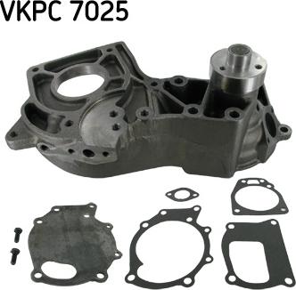 SKF VKPC 7025 - Водяний насос autocars.com.ua