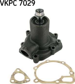 SKF VKPC 7029 - Водяний насос autocars.com.ua