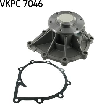 SKF VKPC 7046 - Водяний насос autocars.com.ua