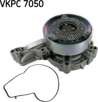 SKF VKPC 7050 - Водяний насос autocars.com.ua
