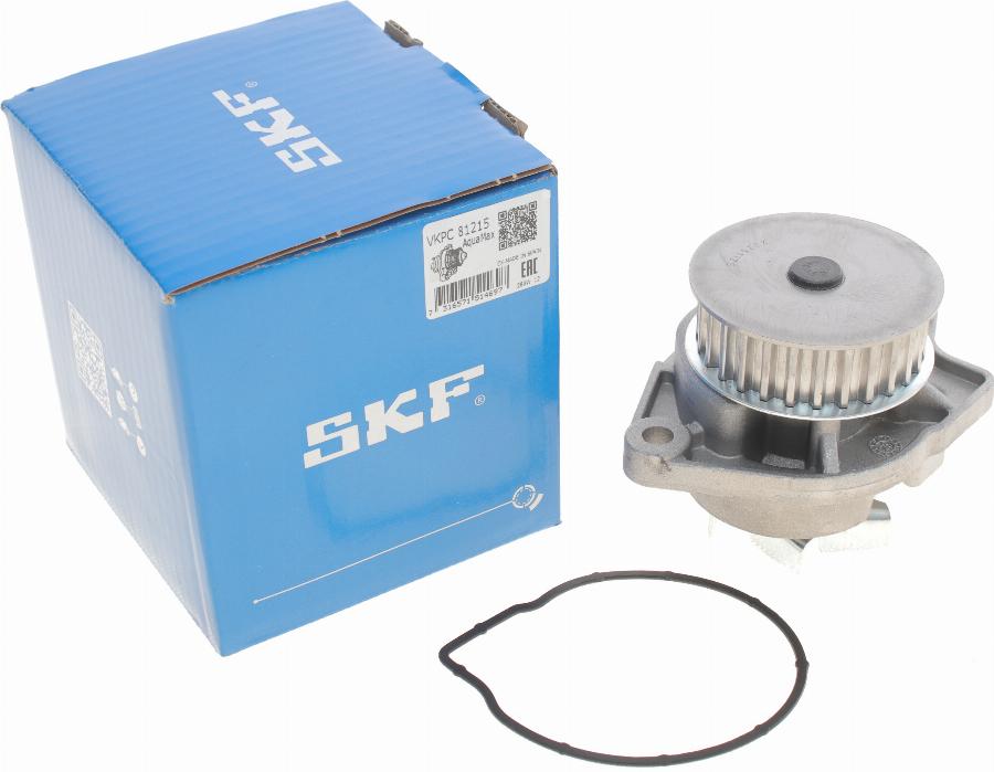 SKF VKPC 81215 - Водяний насос autocars.com.ua