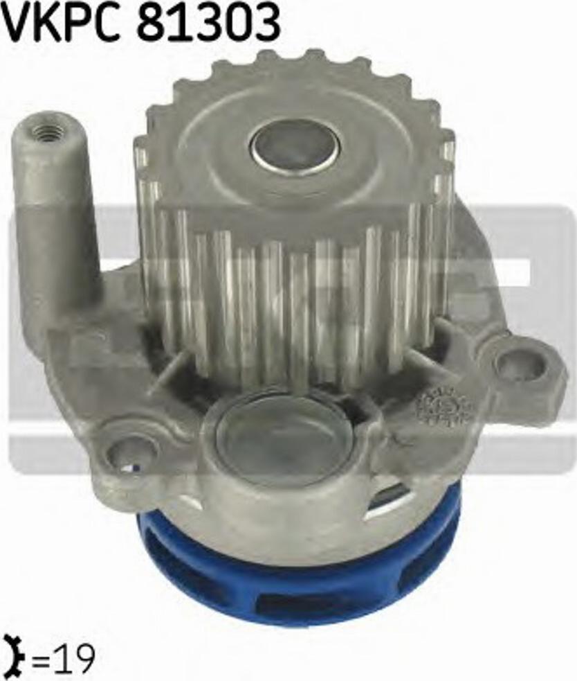 SKF VKPC 81303 - Водяной насос avtokuzovplus.com.ua