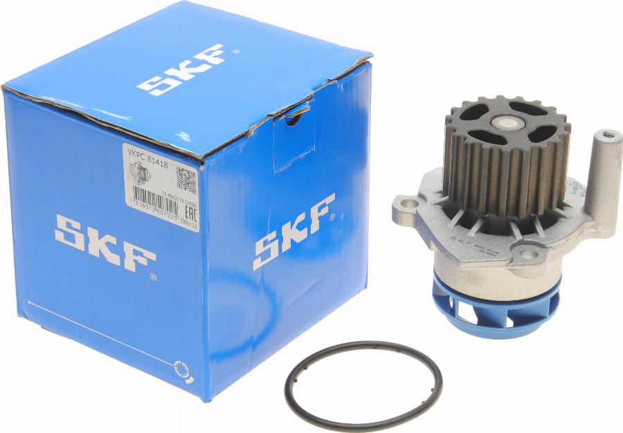 SKF VKPC 81418 - Водяний насос autocars.com.ua