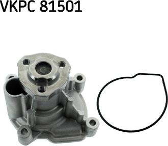 SKF VKPC 81501 - Водяний насос autocars.com.ua