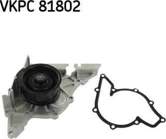 SKF VKPC 81802 - Водяний насос autocars.com.ua