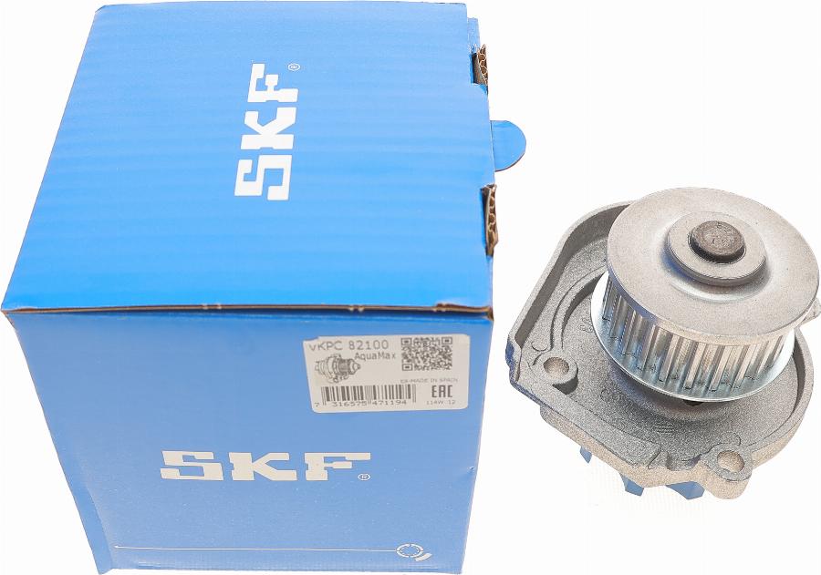 SKF VKPC 82100 - Водяний насос autocars.com.ua