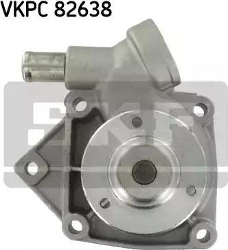 SKF VKPC 82638 - Водяний насос autocars.com.ua