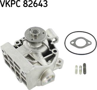 SKF VKPC 82643 - Водяной насос avtokuzovplus.com.ua