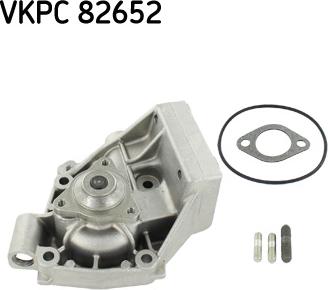 SKF VKPC 82652 - Водяний насос autocars.com.ua