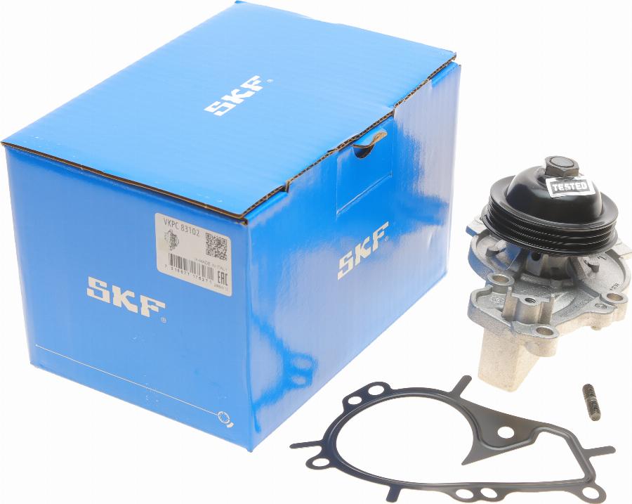 SKF VKPC 83102 - Водяной насос avtokuzovplus.com.ua