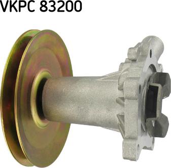 SKF VKPC 83200 - Водяний насос autocars.com.ua