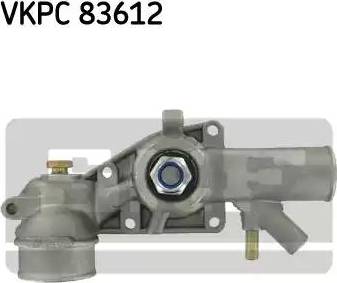 SKF VKPC 83612 - Водяний насос autocars.com.ua