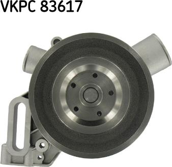 SKF VKPC 83617 - Водяний насос autocars.com.ua