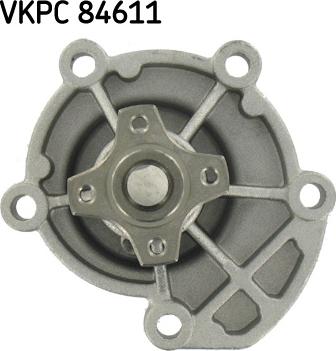 SKF VKPC 84611 - Водяний насос autocars.com.ua