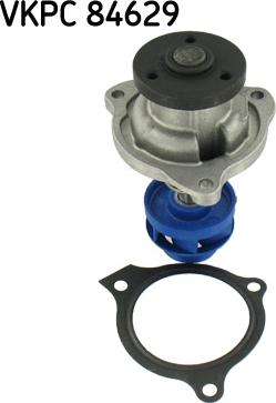 SKF VKPC 84629 - Водяний насос autocars.com.ua