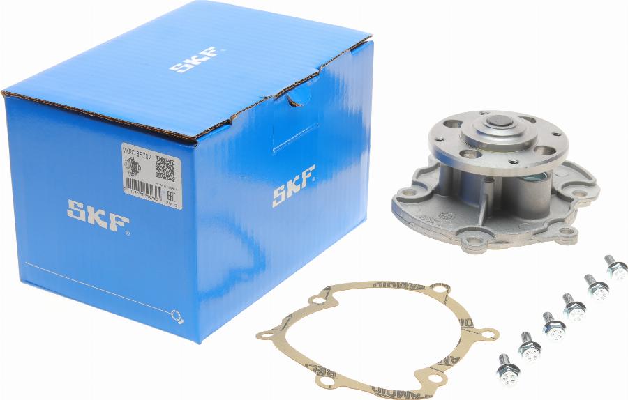 SKF VKPC 85702 - Водяний насос autocars.com.ua