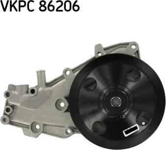 SKF VKPC 86206 - Водяной насос avtokuzovplus.com.ua