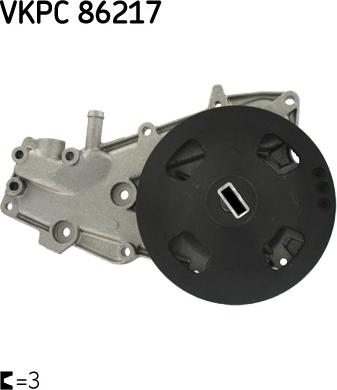 SKF VKPC 86217 - Водяной насос autodnr.net