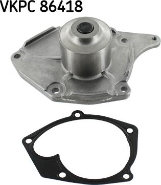 SKF VKPC 86418 - Водяний насос autocars.com.ua