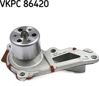 SKF VKPC 86420 - Водяний насос autocars.com.ua
