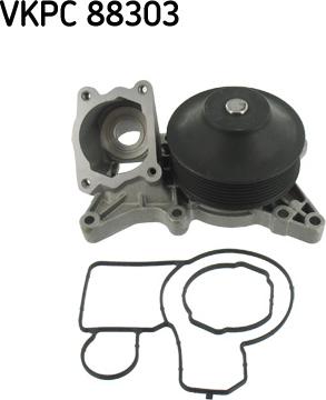 SKF VKPC 88303 - Водяний насос autocars.com.ua