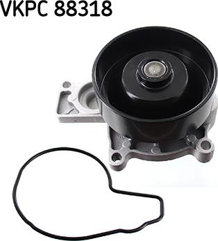 SKF VKPC 88318 - Водяний насос autocars.com.ua