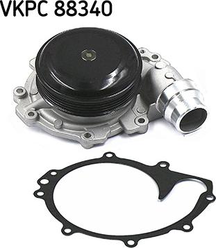 SKF VKPC 88340 - Водяний насос autocars.com.ua