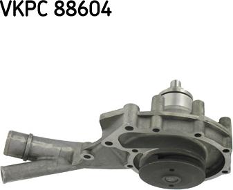 SKF VKPC 88604 - Водяний насос autocars.com.ua