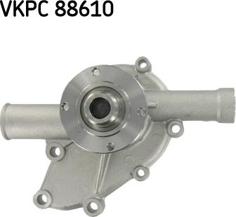 SKF VKPC 88610 - Водяний насос autocars.com.ua