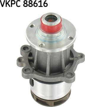 SKF VKPC 88616 - Водяний насос autocars.com.ua