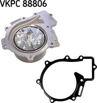 SKF VKPC 88806 - Водяной насос avtokuzovplus.com.ua