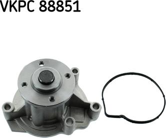 SKF VKPC 88851 - Водяний насос autocars.com.ua