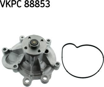 SKF VKPC 88853 - Водяний насос autocars.com.ua